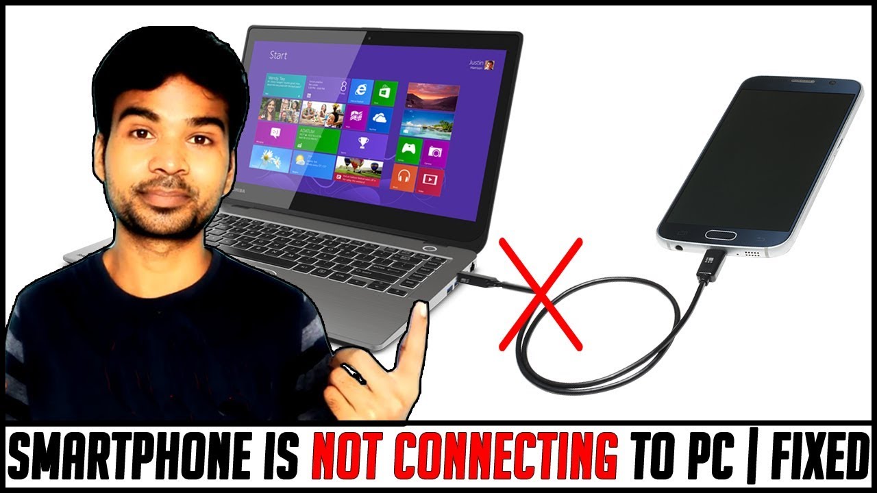 phone not connecting to pc only charging
